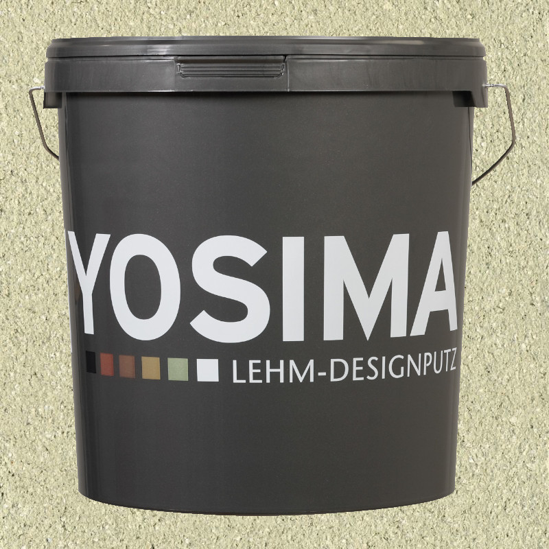 Yosima Lehmputz - Edelputz, Grün-2, Grundfarbe