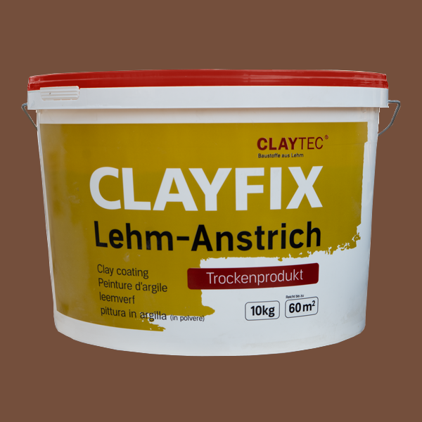 ClayFix Lehm-Anstrich, Siena-Braun-2.0, Farbraum       