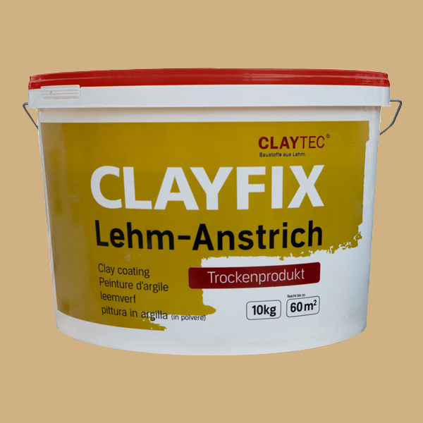 ClayFix Lehm-Anstrich, Gold-Ocker-2.2, Farbraum      