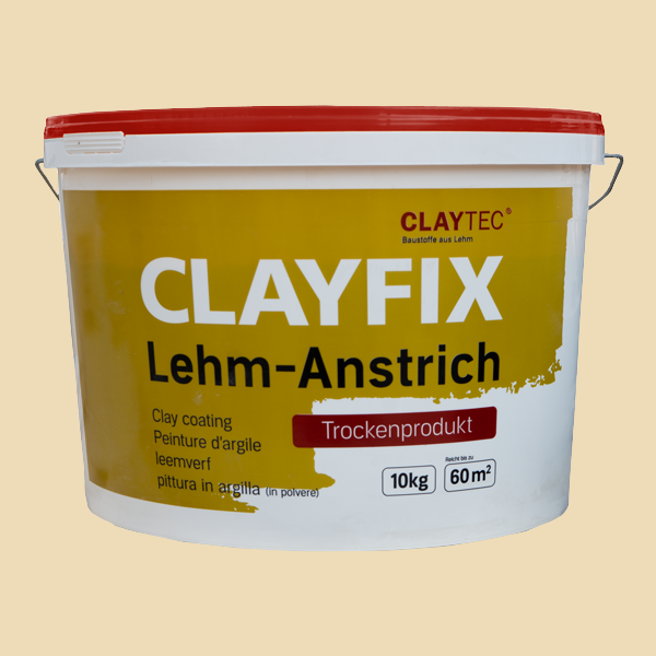 ClayFix Lehm-Anstrich, Gold-Ocker-4.3, Farbraum   