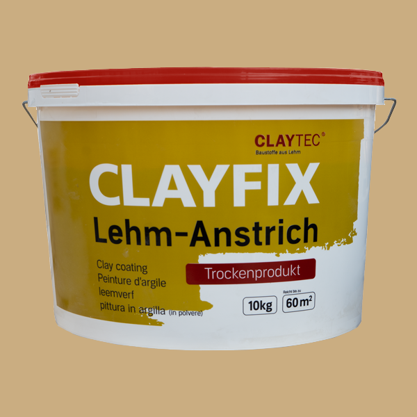 ClayFix Lehm-Anstrich, Gold-Ocker-4.1, Farbraum 