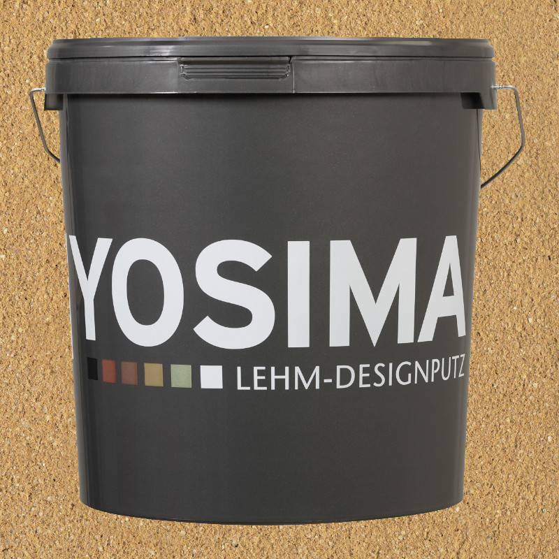 Yosima Lehmputz - Edelputz, Gelb-0, Grundfarbe  