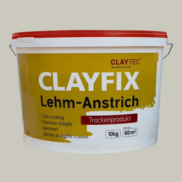 ClayFix Lehm-Anstrich, Schwarz-3, Grundfarbe