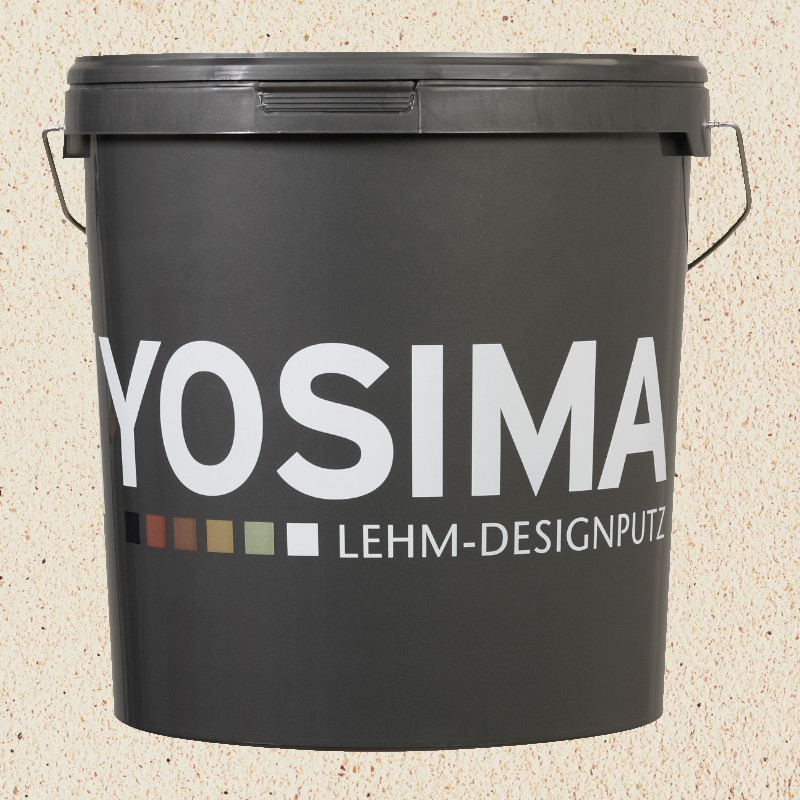 Yosima Lehmputz - Edelputz, Braun-4 Grundfarbe 